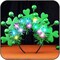 Light Up St Patricks Day Headband LED Shamrock Headpiece Green Ball Hair Band Parade Costume Headwear Irish Day Hair Accessories for Women and Girls